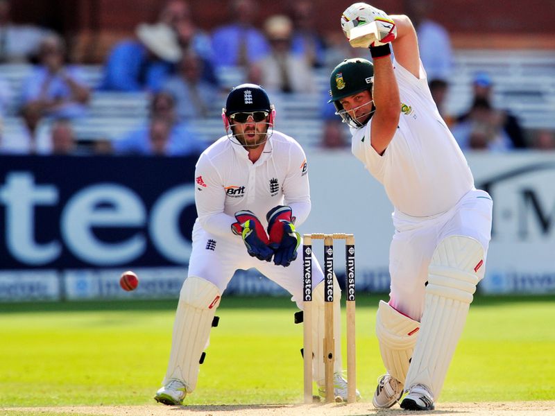 ...while Kallis had to go for 31, also LBW, this time to Finn.