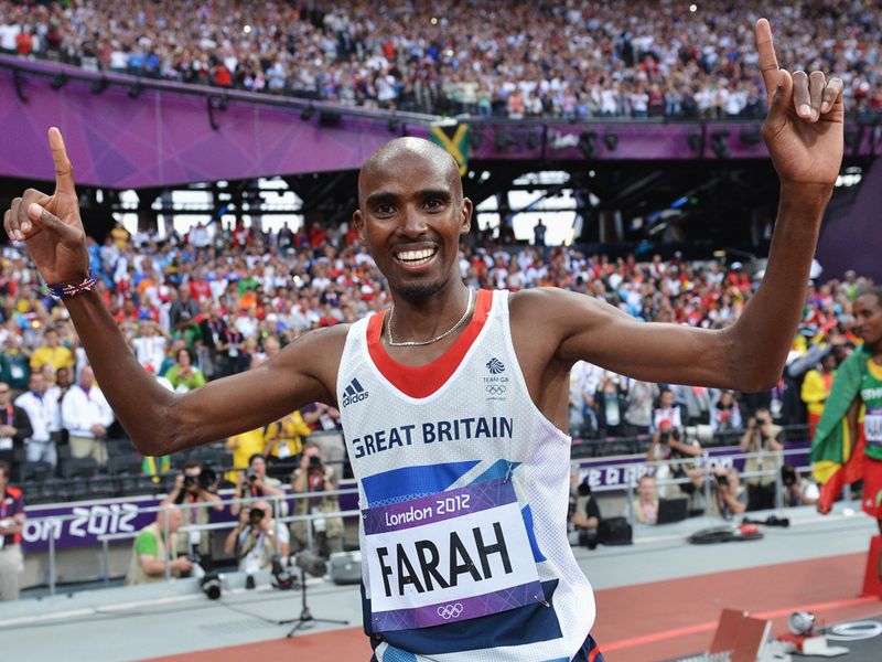 Mo Farah etched his name into Olympic history by joining the elite group of men to complete the long distance double