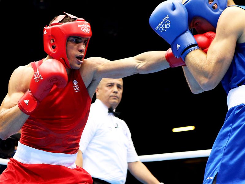But Anthony Ogogo is guaranteed at least a bronze medal after his 15-10 win over Stefan Hartel.