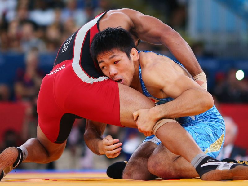 Grappling for Gold: Tatsuhiro Yonemitsu of Japan wins Gold in the Final of the Men's 66kg Greco-Roman Wrestling Final
