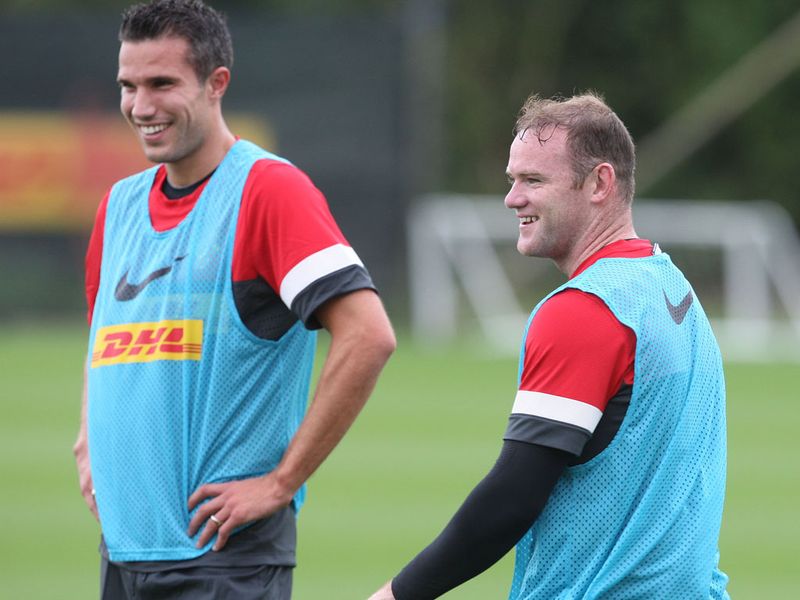Van Persie and Wayne Rooney could be United's new strikeforce for the season ahead.