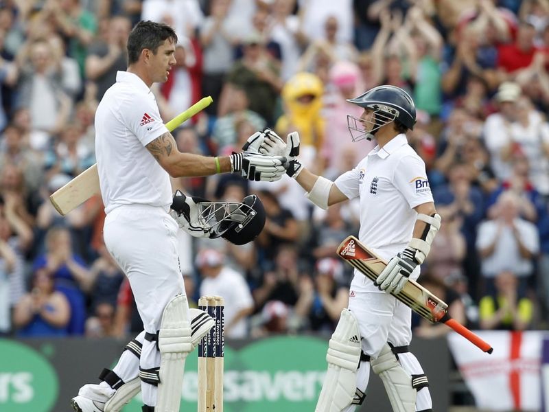 Pietersen and Taylor put on 147 for the fifth wicket.