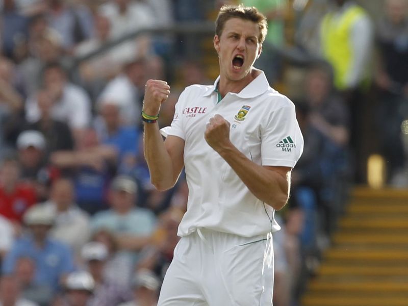 Morne Morkel ended Taylor's stay.