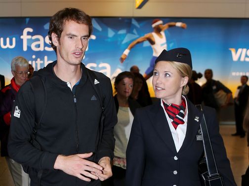 Murray: Back in Britain after his win in New York