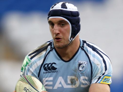 Sam Warburton: Starts for Cardiff Blues