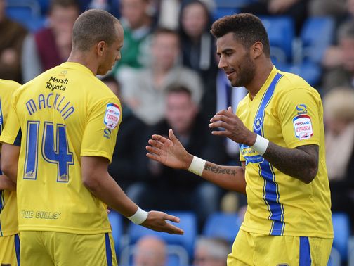 Rene Howe (r): Spot on for Torquay