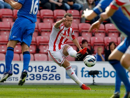 Charlie Adam: Made Stoke debut against Wigan