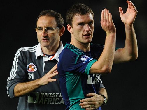 Martin O'Neill has been backed by Craig Gardner