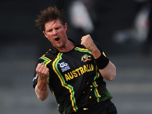 Watson set the tone with the wicket of William Porterfield first ball&nbsp;