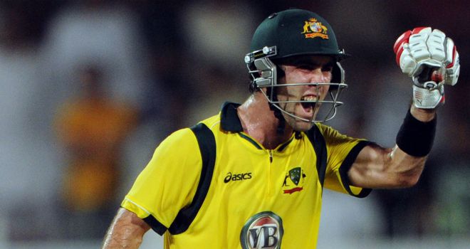 Glenn Maxwell: making an impact for Australia in limited-overs cricket