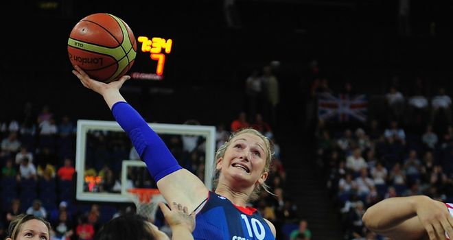 Amy Conroy: top scored for Great Britain with 22 points