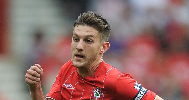 Adam Lallana: Praised by Southampton boss Nigel Adkins after being called into the England squad