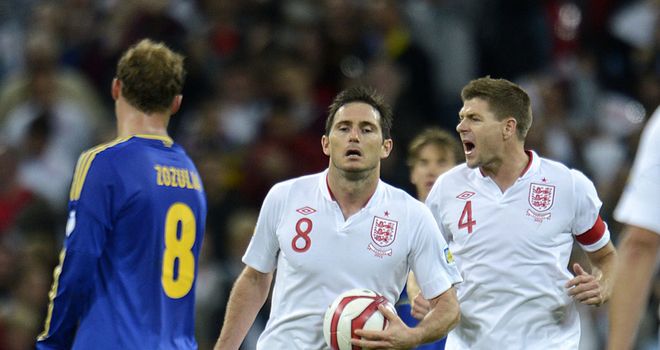 Frank Lampard: Relieved to earn a late 1-1 draw with Ukraine