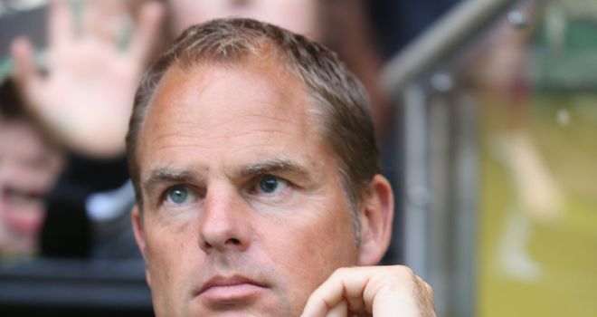 Frank de Boer: Snubbed offer from Spartak Moscow