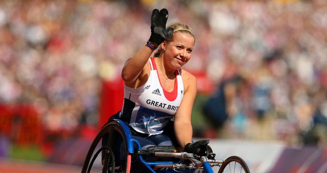 Hannah Cockroft: Lived up to her nickname of 'Hurricane Hannah'