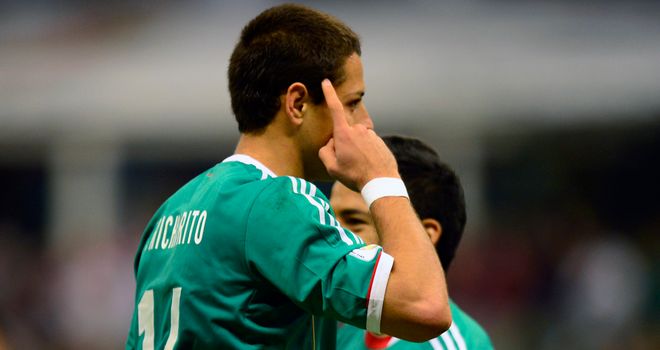 Javier Hernandez: Scored winner for Mexico
