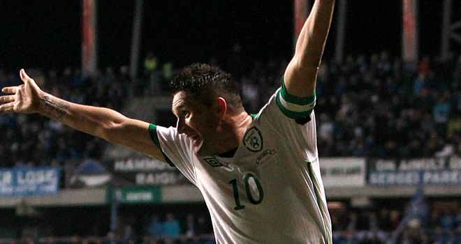 Robbie Keane: Scored a late equaliser for Republic of Ireland in Kazakhstan