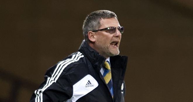 Craig Levein: Scotland coach has come under pressure following two successive draws