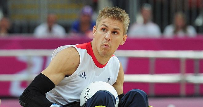 Steve Brown: His team finished fifth at the 2012 Paralympic Games