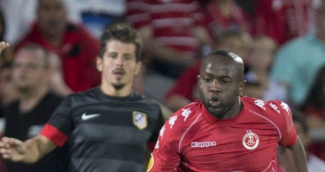 Toto Tamuz in action for the hosts