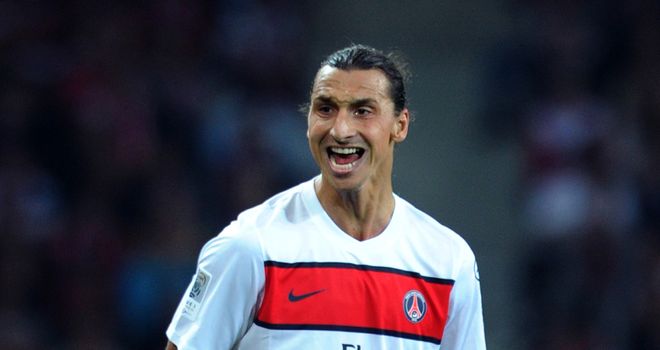 Ibrahimovic: Scored two goals for PSG