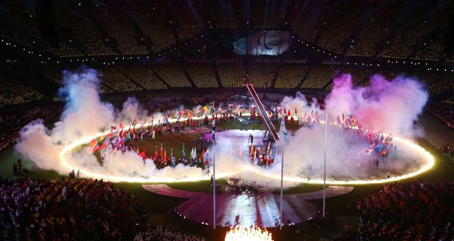 The Paralympics ended in style with a spectacular closing ceremony in Stratford