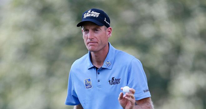Jim Furyk: Holds a one-shot lead after round of 64