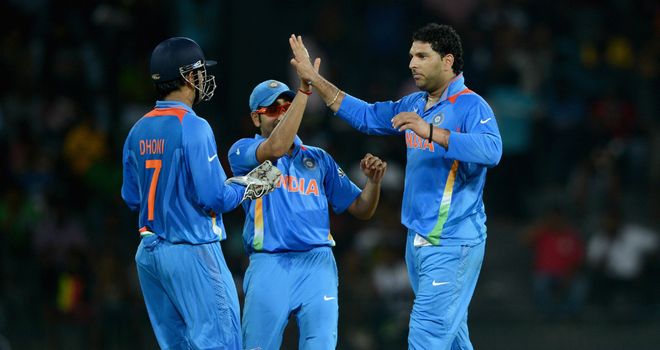 Yuvraj Singh: Wickets and runs for India in Pune