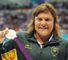 Natalie du Toit: Ended her career with silver in London