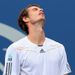 Following a let, Murray lost his serve...