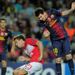 Ten minutes from time, Lionel Messi pops up to head home a cross from Alexis Sanchez.