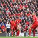 Rafael curls home a fine goal to level things up