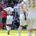 In the second half Swansea are reduced to 10 men when Nathan Dyer is sent off