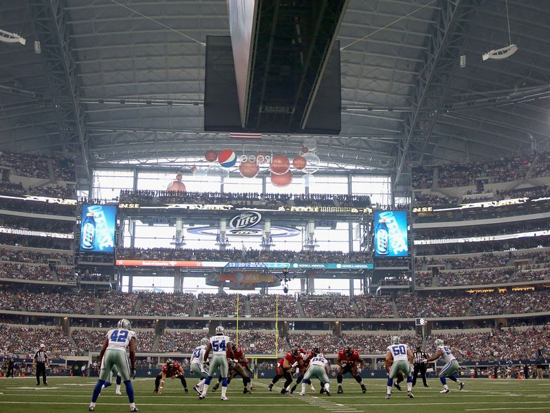 Cowboys Stadium was packed for Dallas' first home game of the new season