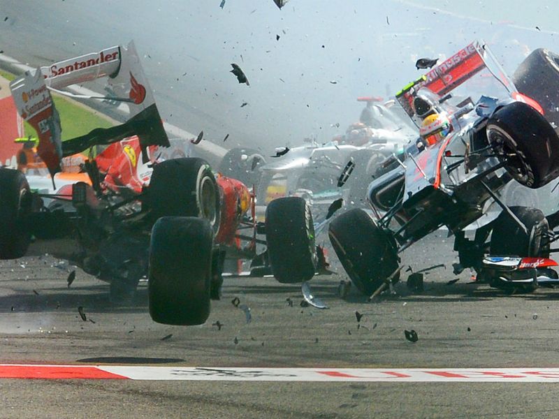 The first corner incident