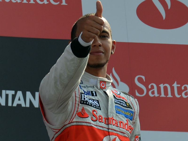 The race winner