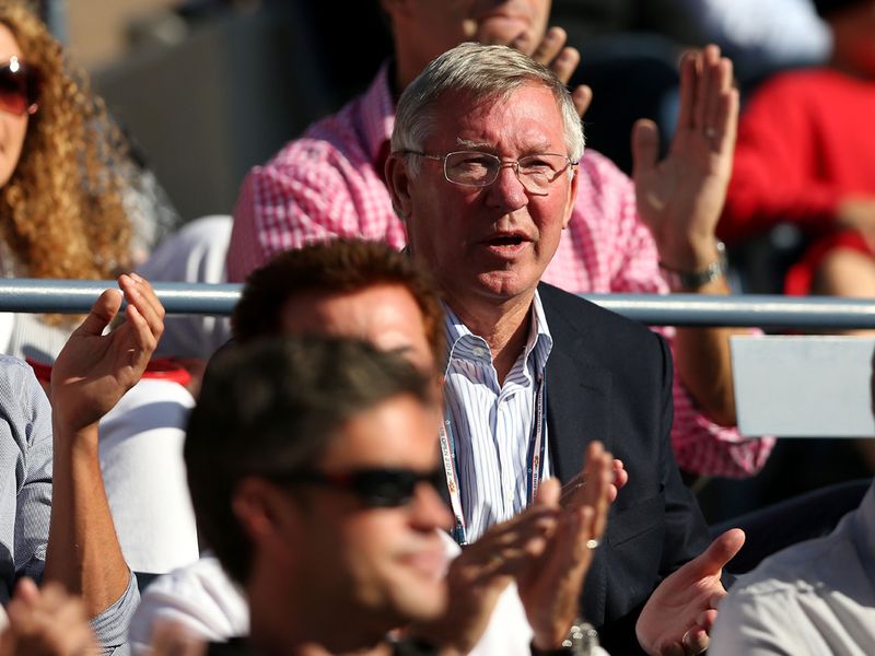 Manchester United manager Sir Alex Ferguson was also wishing for some Murray magic.