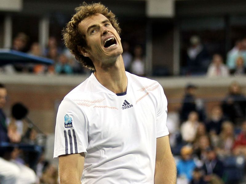 as Murray became more and more frustrated.