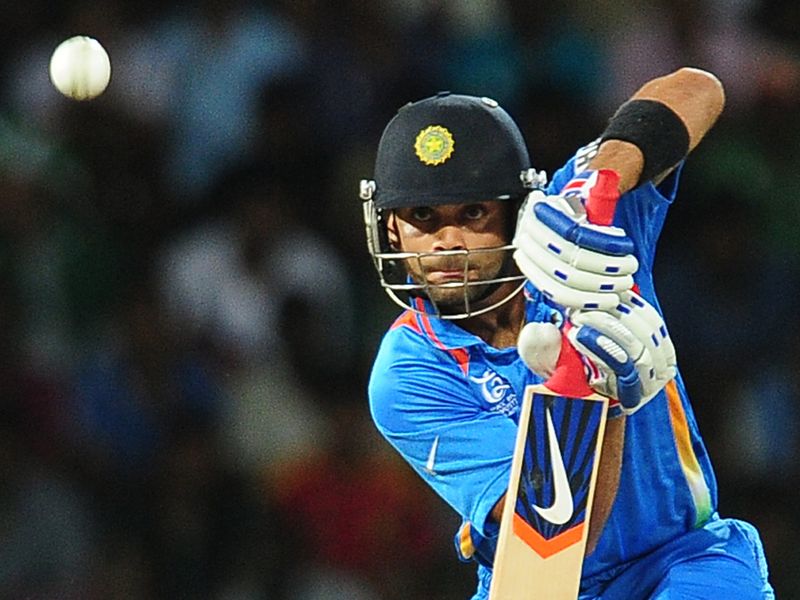 Virat Kohli smashed his fifty off 41 balls...