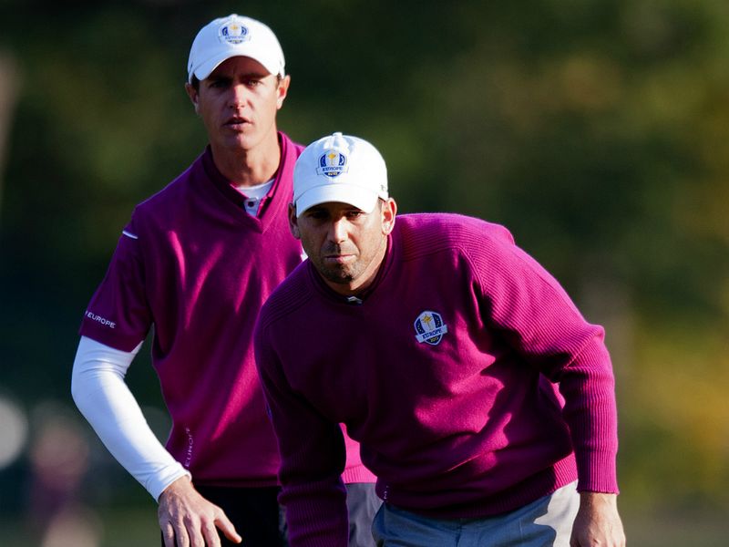 They were up against Sergio Garcia and Nicolas Colsaerts