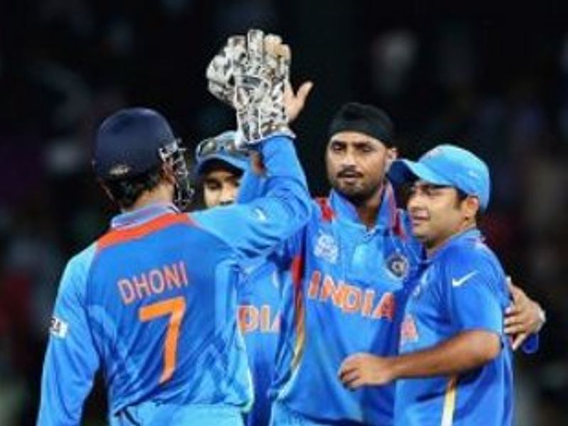 Harbhajan Singh marked his return to the team with four key wickets.