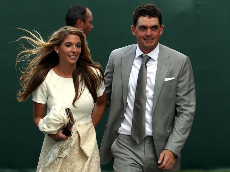 Keegan Bradley and partner Jillian