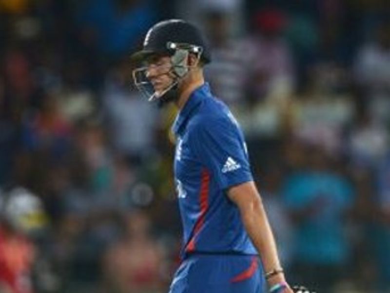 England fell to their lowest ever T20I score of 80.