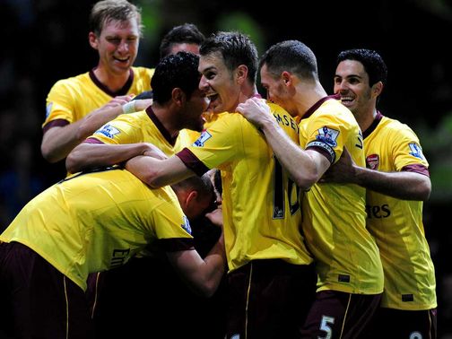We're expecting more Arsenal celebrations against West Ham