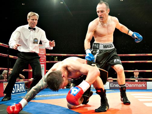 Brian Magee defends his WBA title against Mikkel Kessler this Saturday.