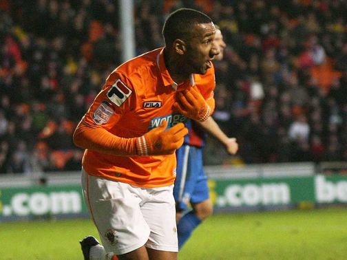 Elliot Grandin: Grabbed Blackpool's equaliser