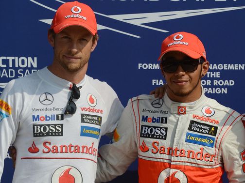 Hamilton has apologised to Button