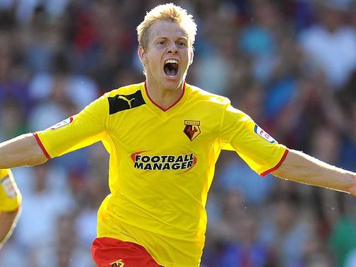 Matej Vydra bagged a brace for Watford