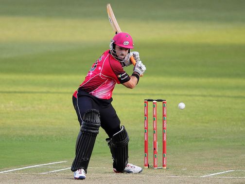 Michael Lumb: Held his nerve to see Sydney Sixers home