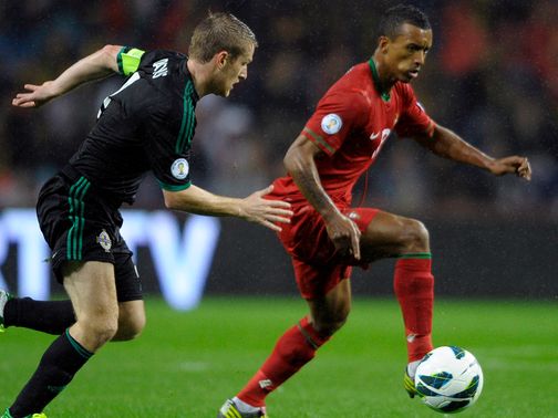 Steven Davis (left): Geared up for Azerbaijan game